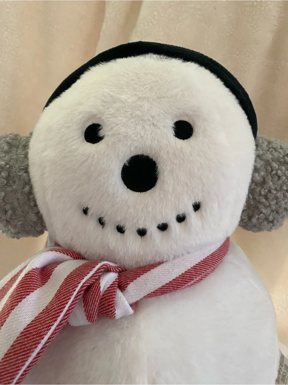 Adorable Plush Snowman Pillow from Costco